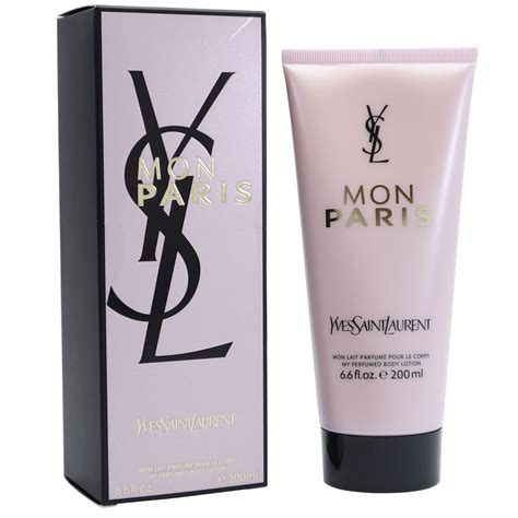 yves saint laurent mon paris lotion|ysl black opium body lotion.